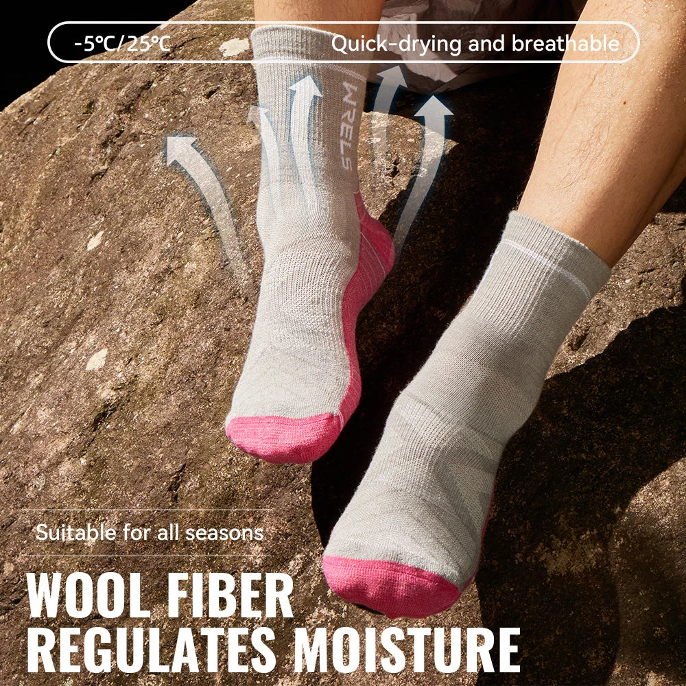 🧦 Meias Térmicas em Lã Merino
Temperatura adaptável. Conforto duradouro. Performance em qualquer clima.
