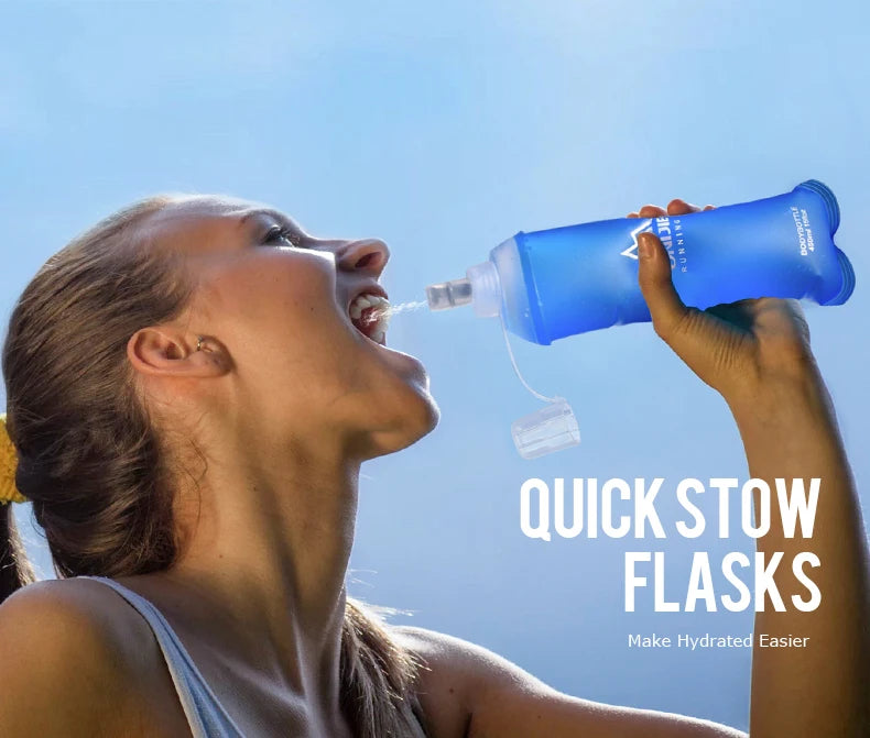 💧 Garrafa Macia Dobrável TPU BPA-Free
Hidratação inteligente. Leveza absoluta. Performance contínua.