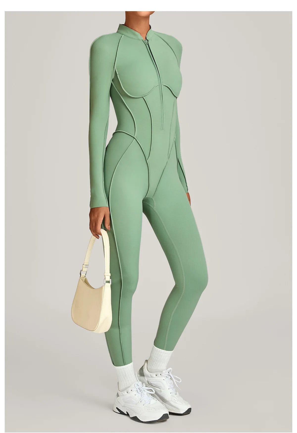 💚 Macacão Feminino de Yoga e Ginásio
Elegância atlética. Suporte firme. Movimento sem limites.