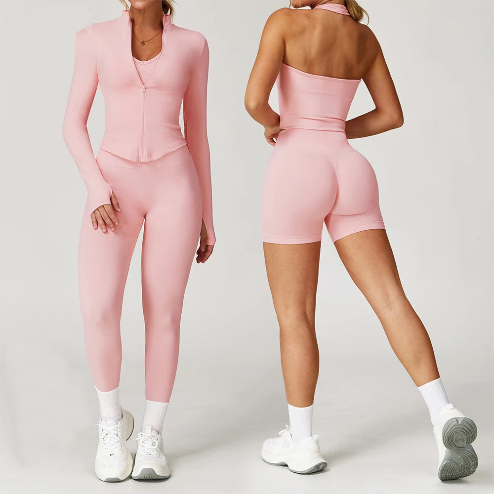 💗 Conjunto Feminino para Ginásio
Conforto que modela. Suporte que acompanha. Confiança em cada treino.