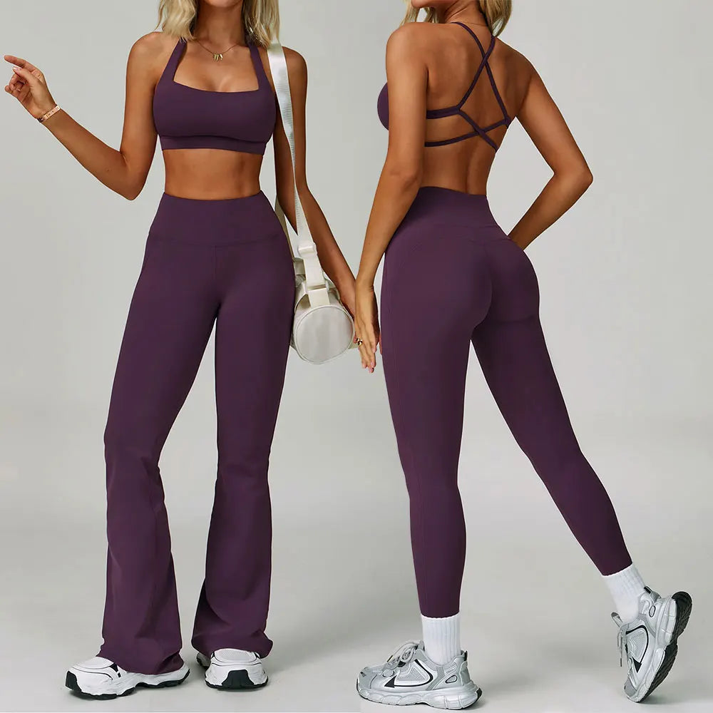 💜 Conjunto de Treino Feminino Cintura Alta
Conforto absoluto. Suporte firme. Confiança em cada movimento.