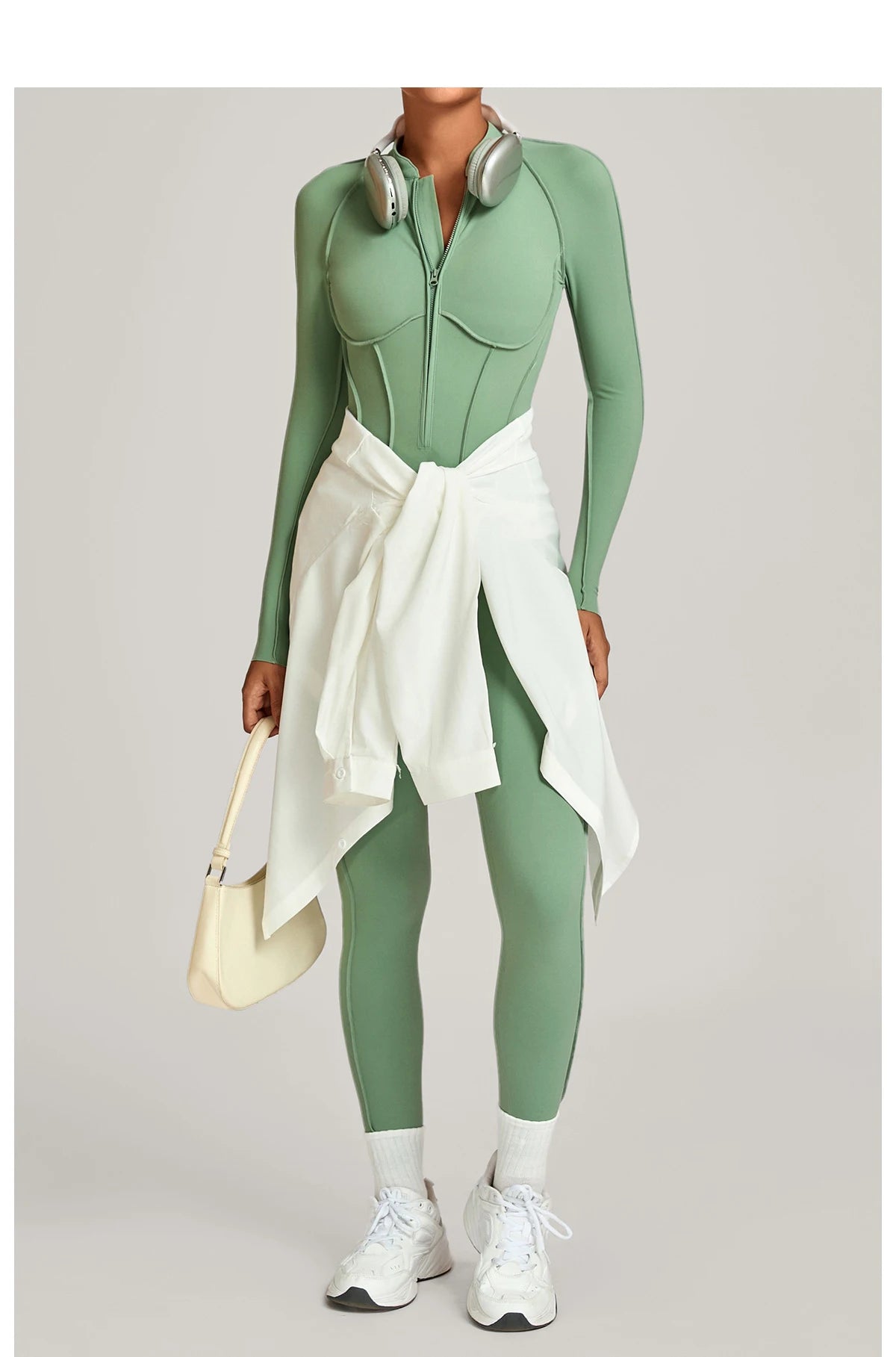 💚 Macacão Feminino de Yoga e Ginásio
Elegância atlética. Suporte firme. Movimento sem limites.