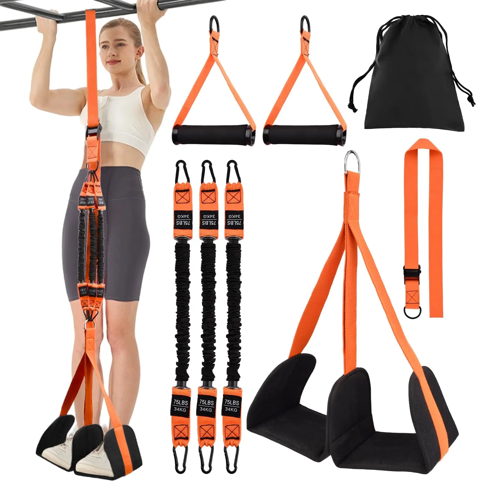 💪 Kit de Faixas de Assistência para Pull-Ups
Mais força. Mais controlo. Evolução real em cada repetição.