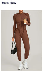 💚 Macacão Feminino de Yoga e Ginásio
Elegância atlética. Suporte firme. Movimento sem limites.